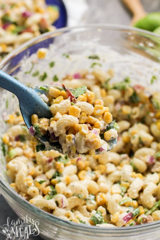 Mexican Street Corn Pasta Salad