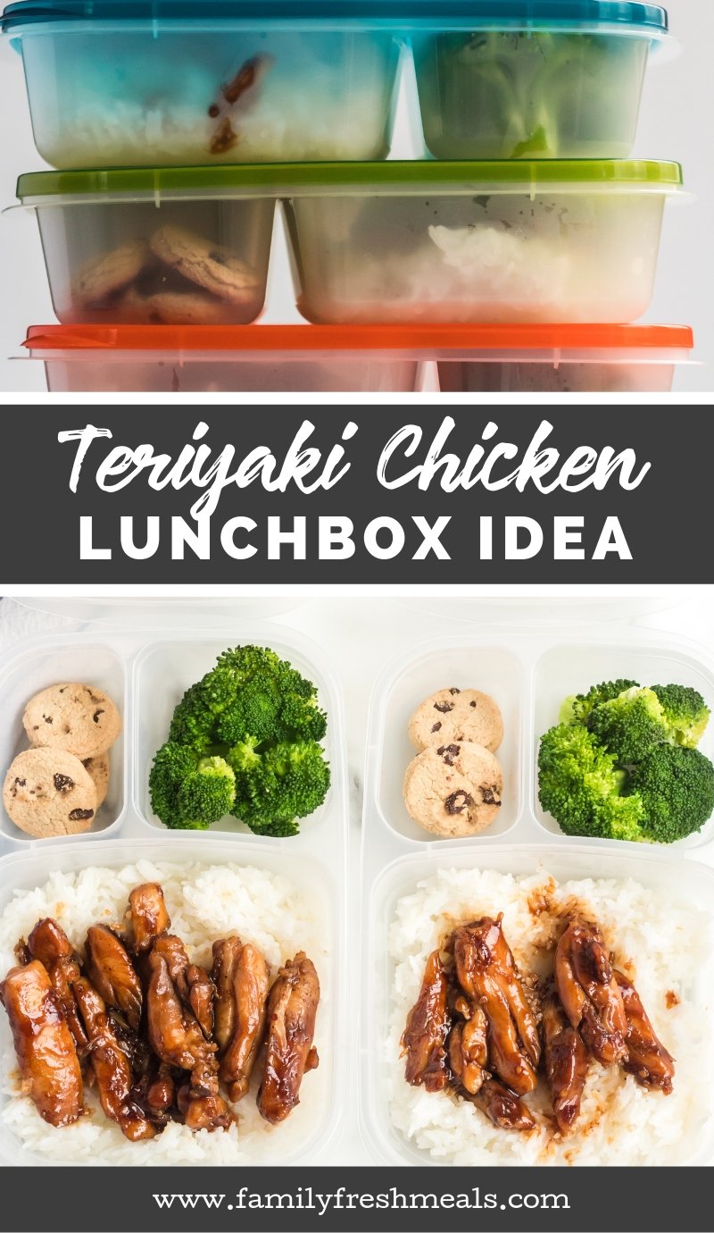 Teriyaki Chicken Lunchbox Idea - From Family Fresh Meals