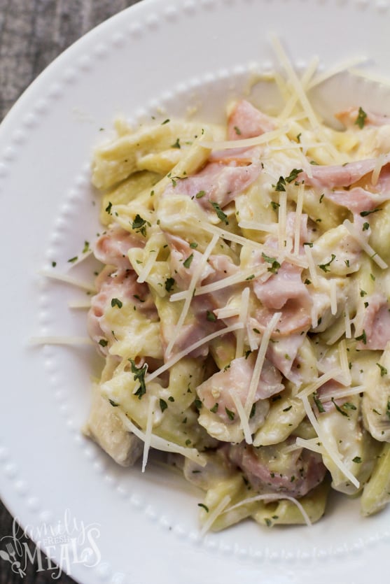 Instant Pot Chicken Cordon Bleu Pasta