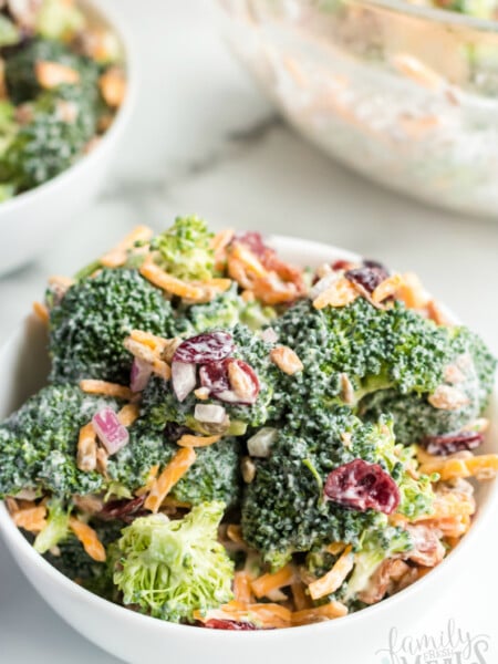 Creamy Broccoli Salad recipe - Family Fresh Meals