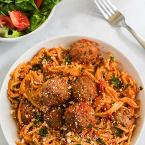 Crockpot Spaghetti and Meatballs - Family Fresh Meals Recipe