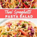 Thai Spaghetti Pasta Salad Recipe from Family Fresh Meals