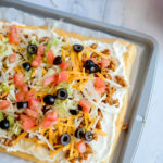 Easy Fiesta Taco Pizza Recipe - Family Fresh Meals Recipe