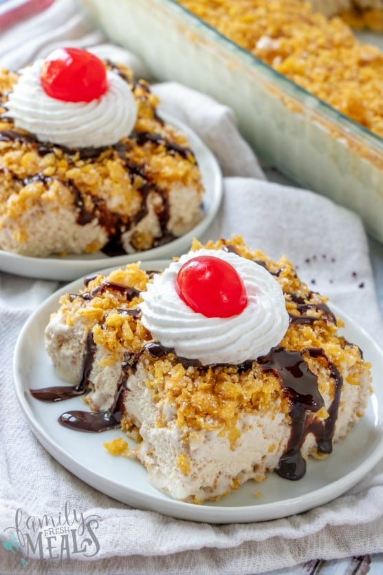 Fried Ice Cream Cake Recipe - Family Fresh Meals