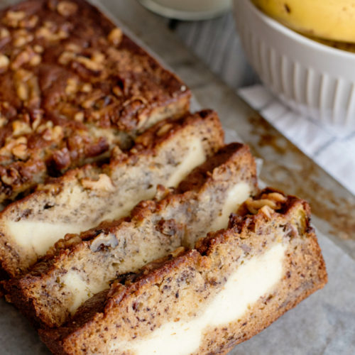 Cream Cheese Banana Bread - Family Fresh Meals recipe