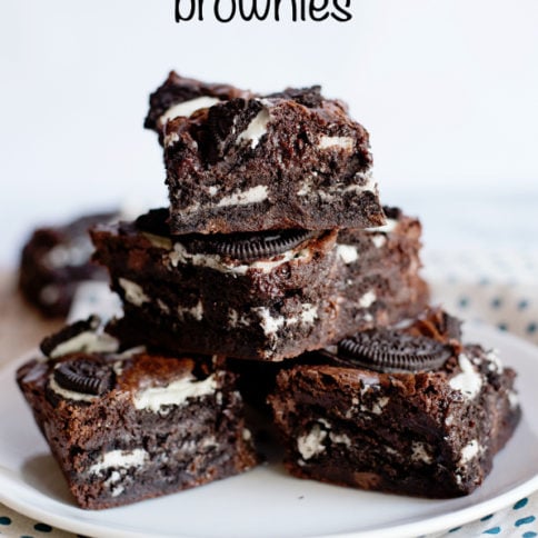 Oreo Stuffed Brownies Recipe - Family Fresh Meals Dessert