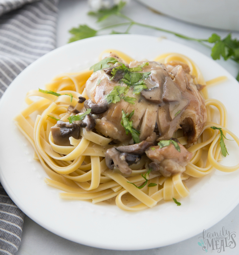 Crockpot Chicken Marsala - Family Fresh Meals recipe