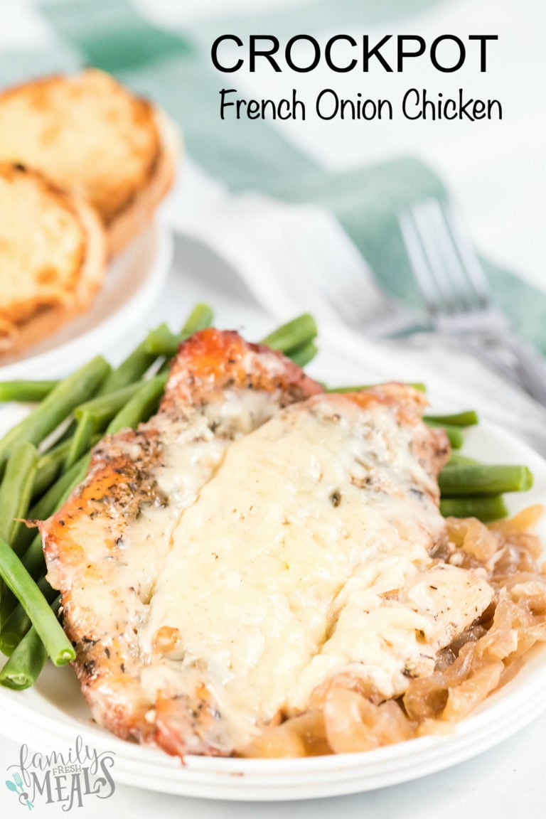 Crockpot French Onion Chicken