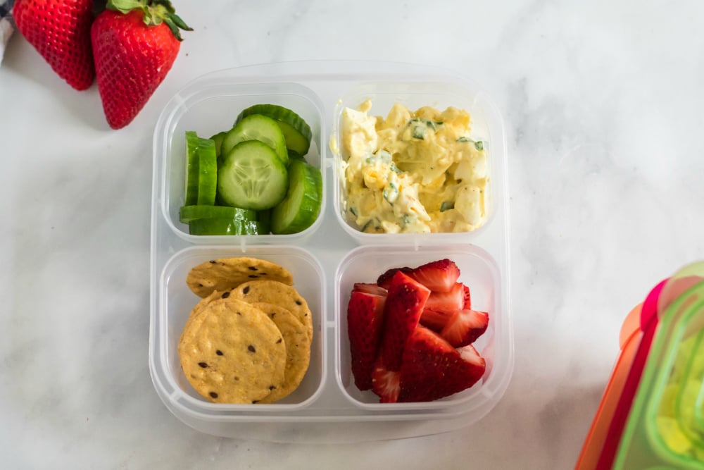 Healthy Egg Salad Easy Lunchbox Idea - Family Fresh Meals