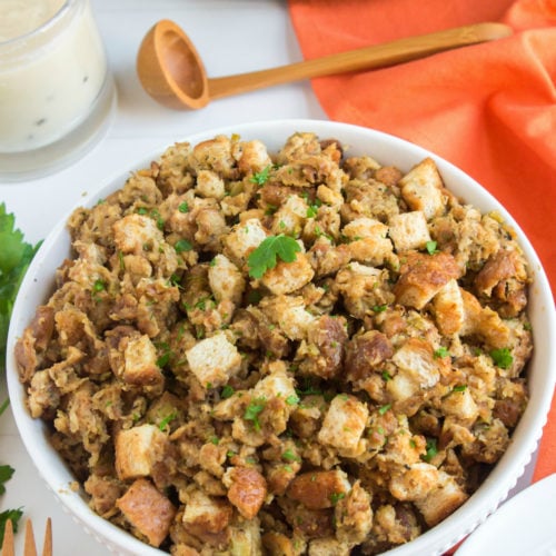 Easy Crockpot Stuffing Recipe - Family Fresh Meals