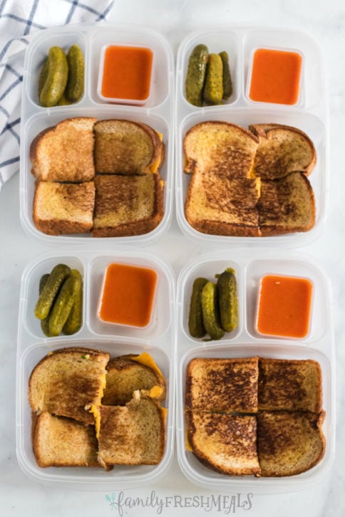 Grilled Cheese Lunchbox Idea - Family Fresh Meals
