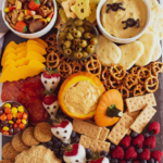 Halloween Appetizer Snack Board Ideas from Family Fresh Meals