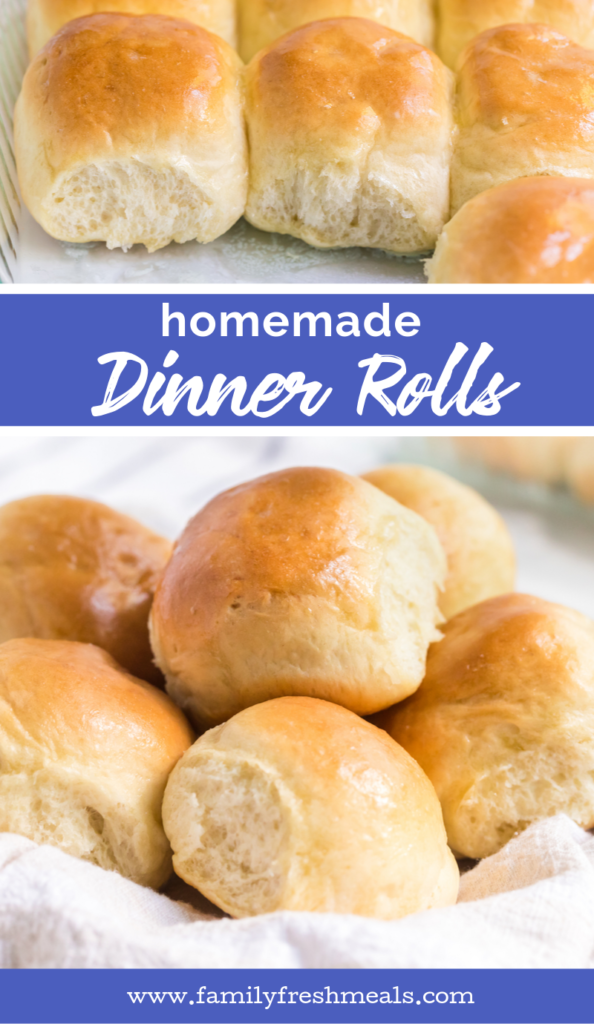 How to make Homemade Dinner Rolls recipe - Family Fresh Meals