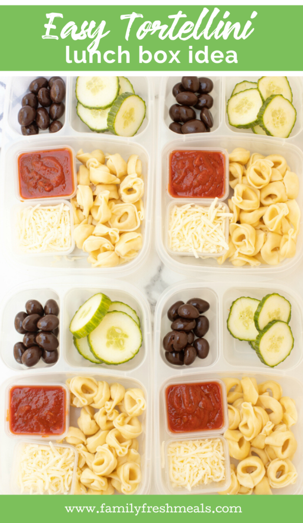 Tortellini Easy Lunchbox Idea From Family Fresh Meals