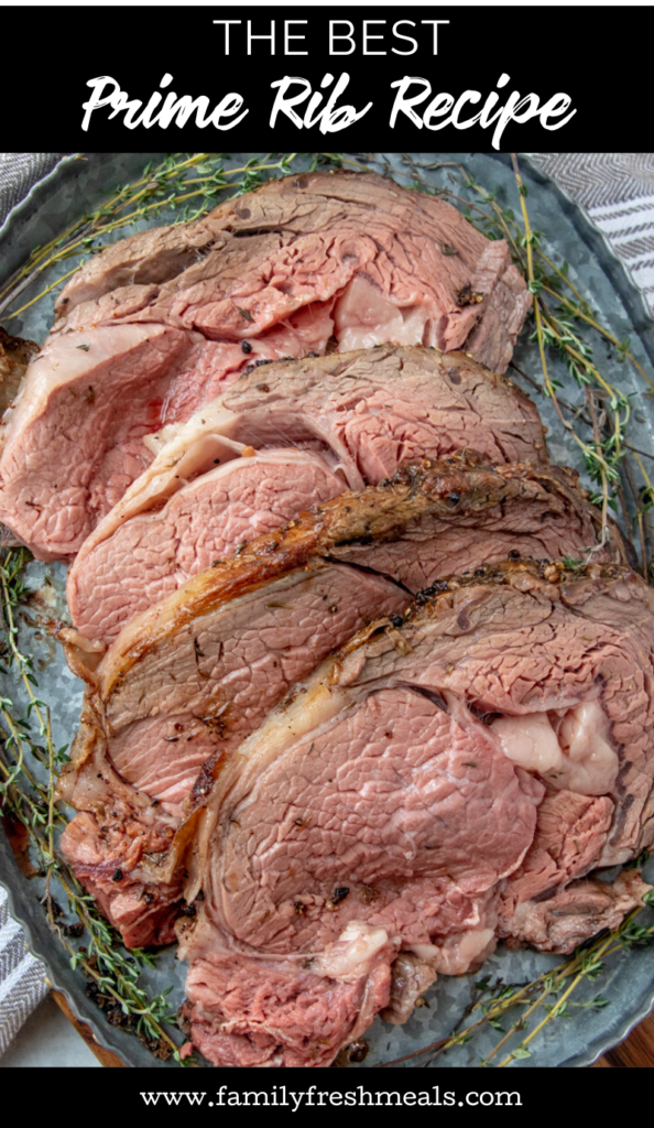 Easy Prime Rib Recipe from Family Fresh Meals