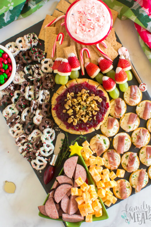 Holiday Appetizer Snack Board - Family Fresh Meals