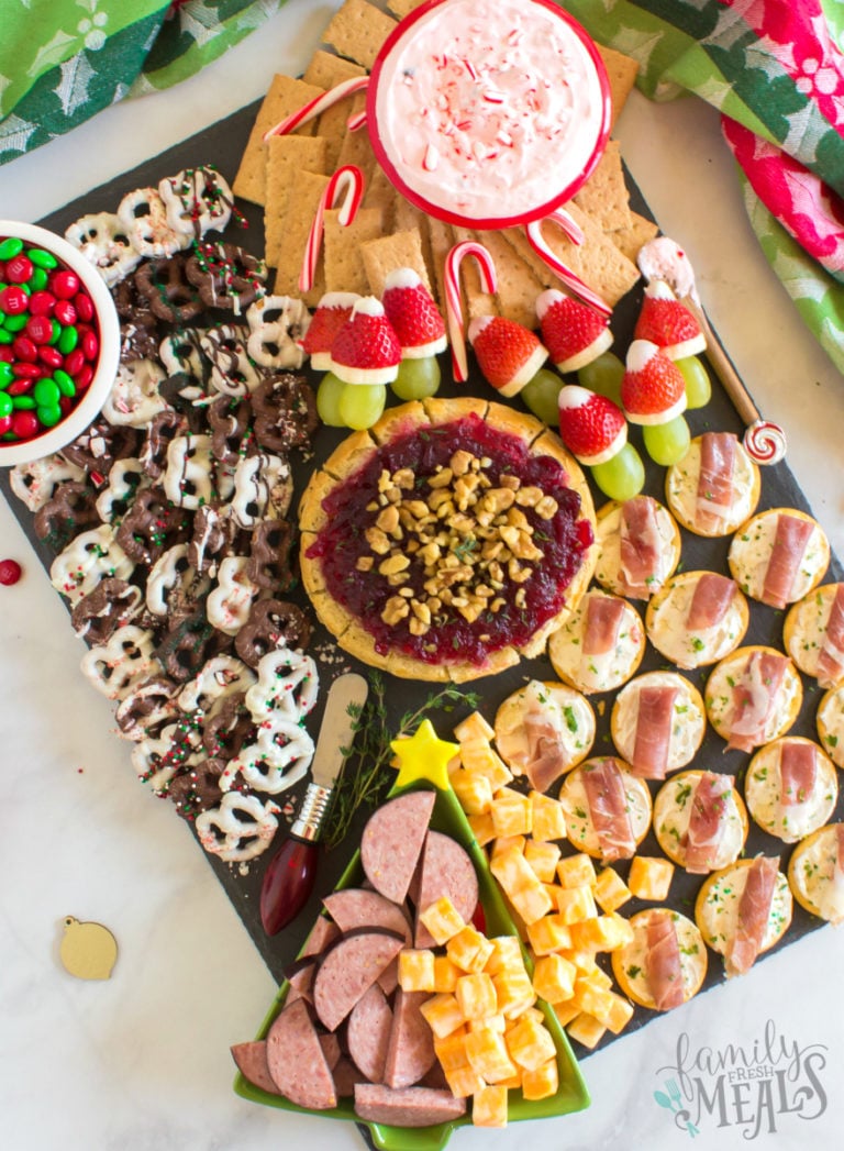 Holiday Appetizer Snack Board