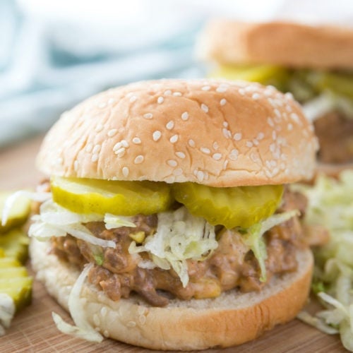 Big Mac Sloppy Joes -- Family Fresh Meals