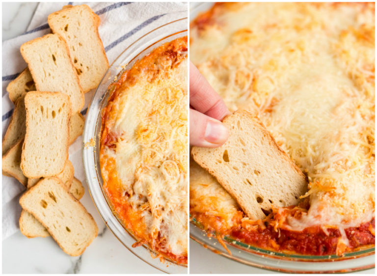 Chicken Parmesan Dip - Family Fresh Meals