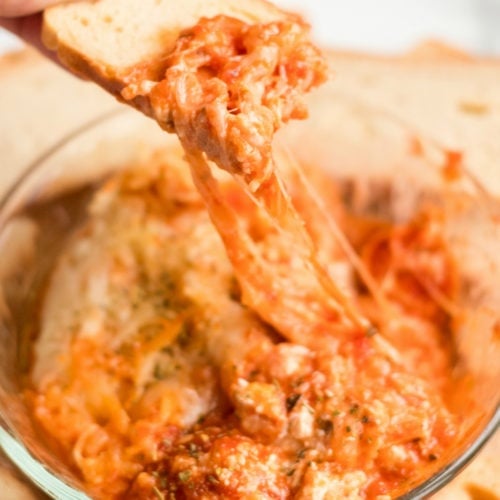 Chicken Parmesan Dip recipe- Family Fresh Meals