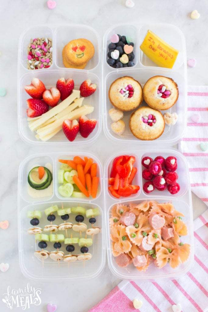 Fun Valentines Say Lunchbox Ideas - Family Fresh Meals
