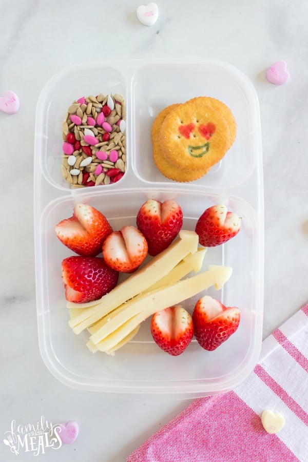 Hearts and Arrows - Fun Valentines Day Lunchbox Ideas - Family Fresh Meals