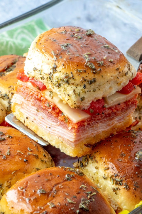 How to Make Hot Italian Sub Sliders Recipe - Family Fresh Meals