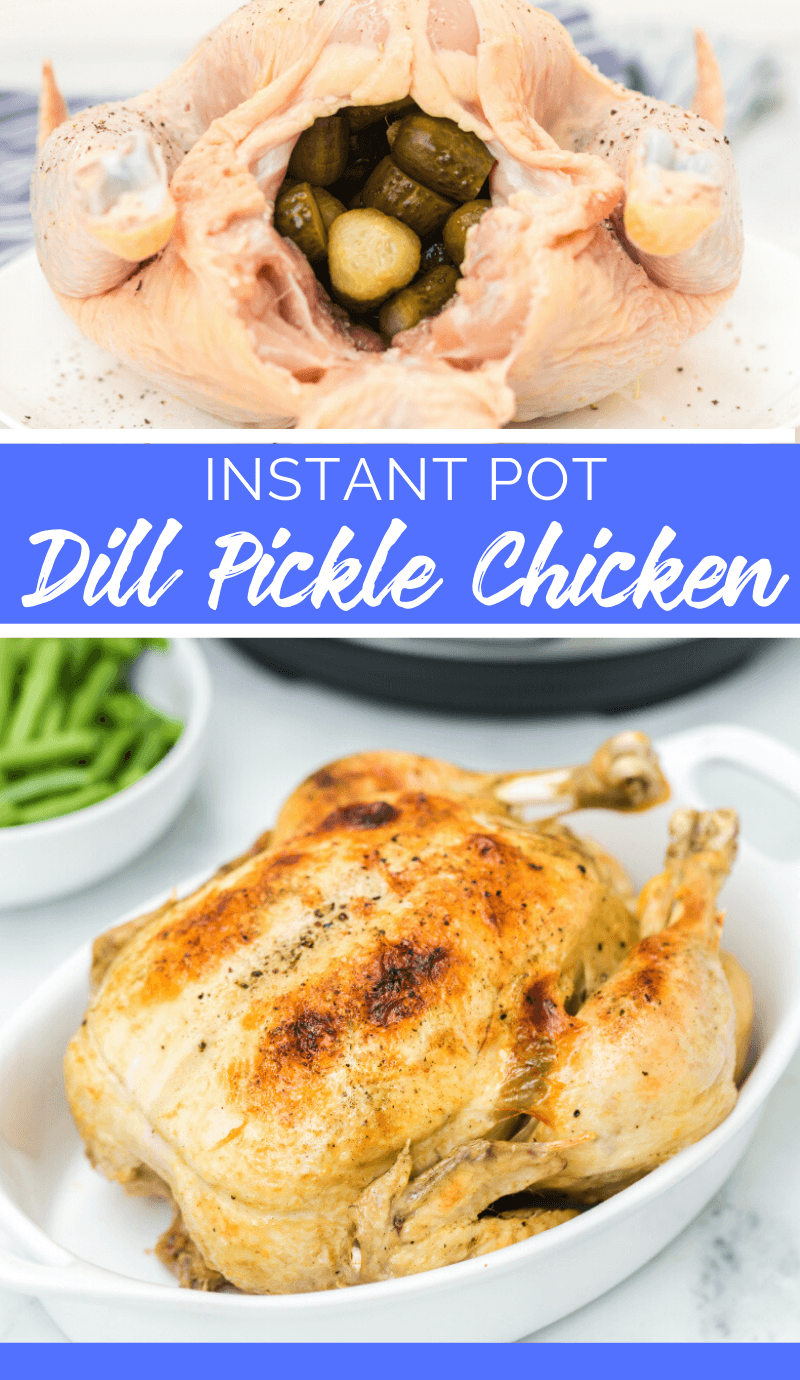 Instant Pot Dill Pickle Chicken #chicken #chickenrecipe #easyrecipe #familyfreshmeals #instantpot #pressurecooker #dillpickle #dill #healthy via @familyfresh