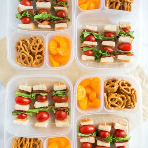 Easy BLT Kabobs Lunchbox Idea - Family Fresh Meals