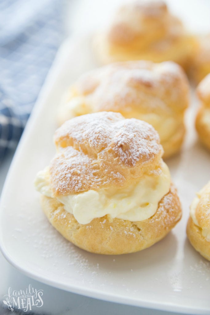 Easy Cream Puff Recipe - Family Fresh Meals