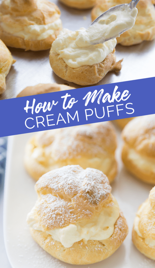 Easy Cream Puff Recipe from Family Fresh Meals