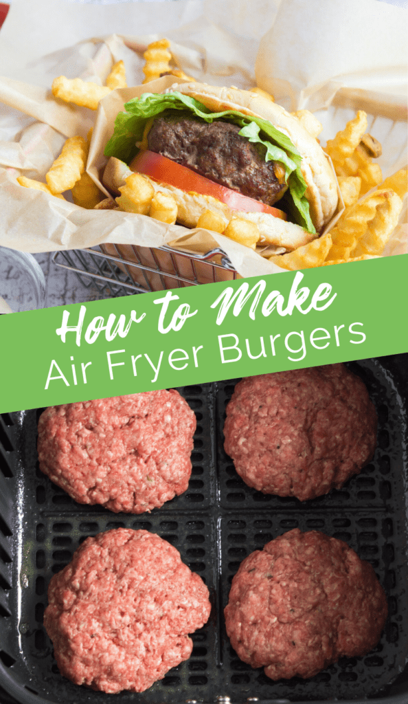 How to Make Air Fryer Cheeseburgers from Family Fresh Meals