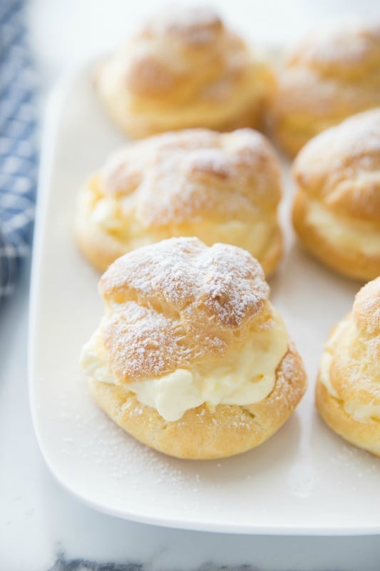 How to Make Easy Cream Puffs - Family Fresh Meals