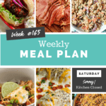 Easy Weekly Meal Plan Week 165 - Family Fresh Meals