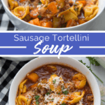 Sausage Tortellini Soup recipe from Family Fresh Meals