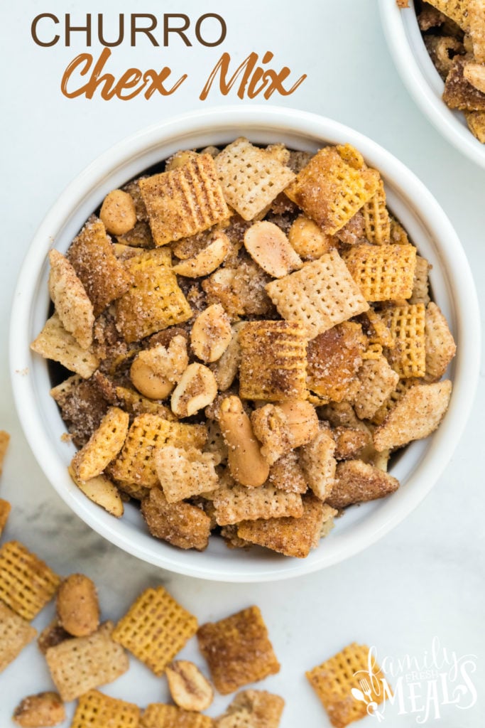 Churro Chex Mix recipe - Family Fresh Meals