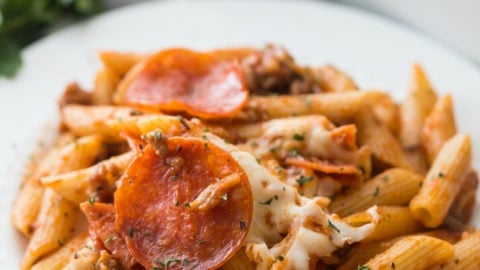 Easy Pizza Pasta Bake - Family Fresh Meals