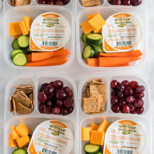 Guacamole Dipper Easy Lunchbox Idea - Family Fresh Meals