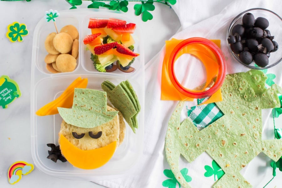 Fun St Patrick's Day Easy Lunchbox Ideas - Family Fresh Meals