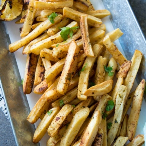 Cilantro Lime French Fries Recipe - Family Fresh Meals