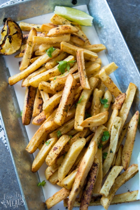 Cilantro Lime French Fries Recipe - Family Fresh Meals