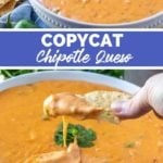 Copycat Chipotle Queso Recipe from Family Fresh Meals