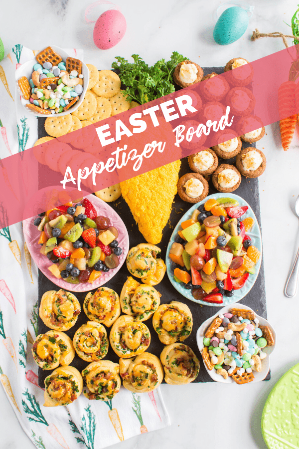 Fun Easter Appetizer Snack Board from Family Fresh Meals