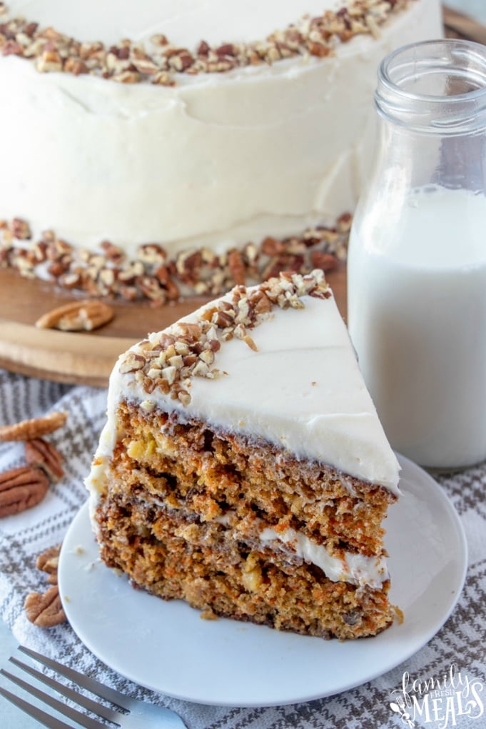 The Best Carrot Cake Recipe from Family Fresh Meals