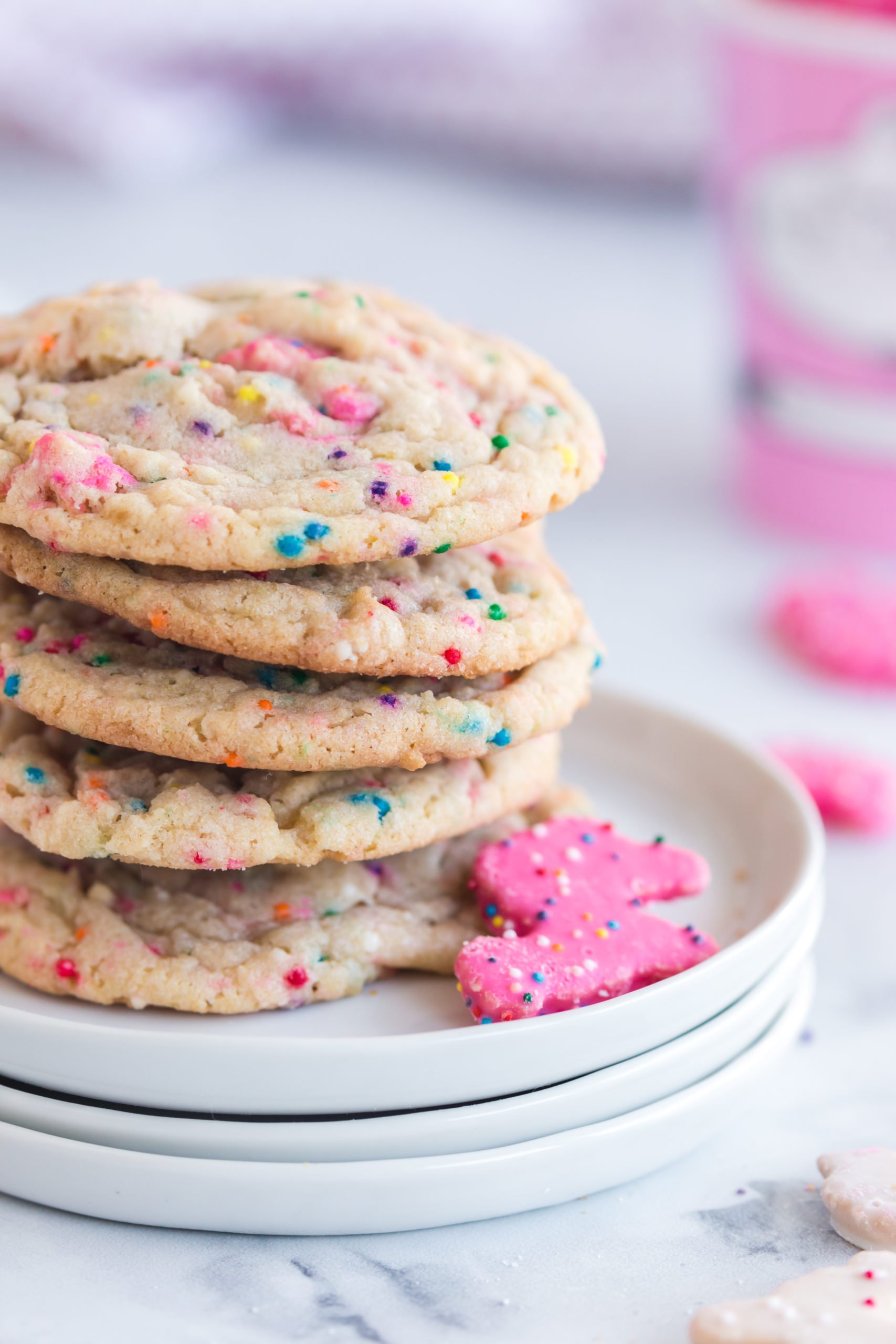 Circus Animal Sugar Cookies Recipe from Family Fresh Meals via @familyfresh