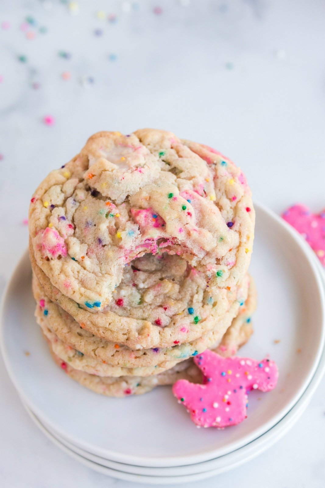 Circus Animal Sugar Cookies Recipe from Family Fresh Meals via @familyfresh