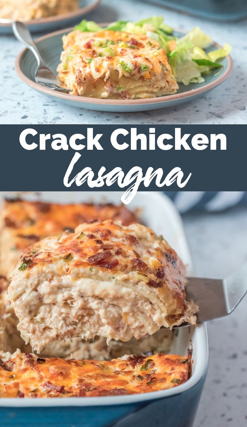 Crack Chicken Lasagna via @familyfresh