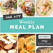 Easy Weekly Meal Plan Week 179
