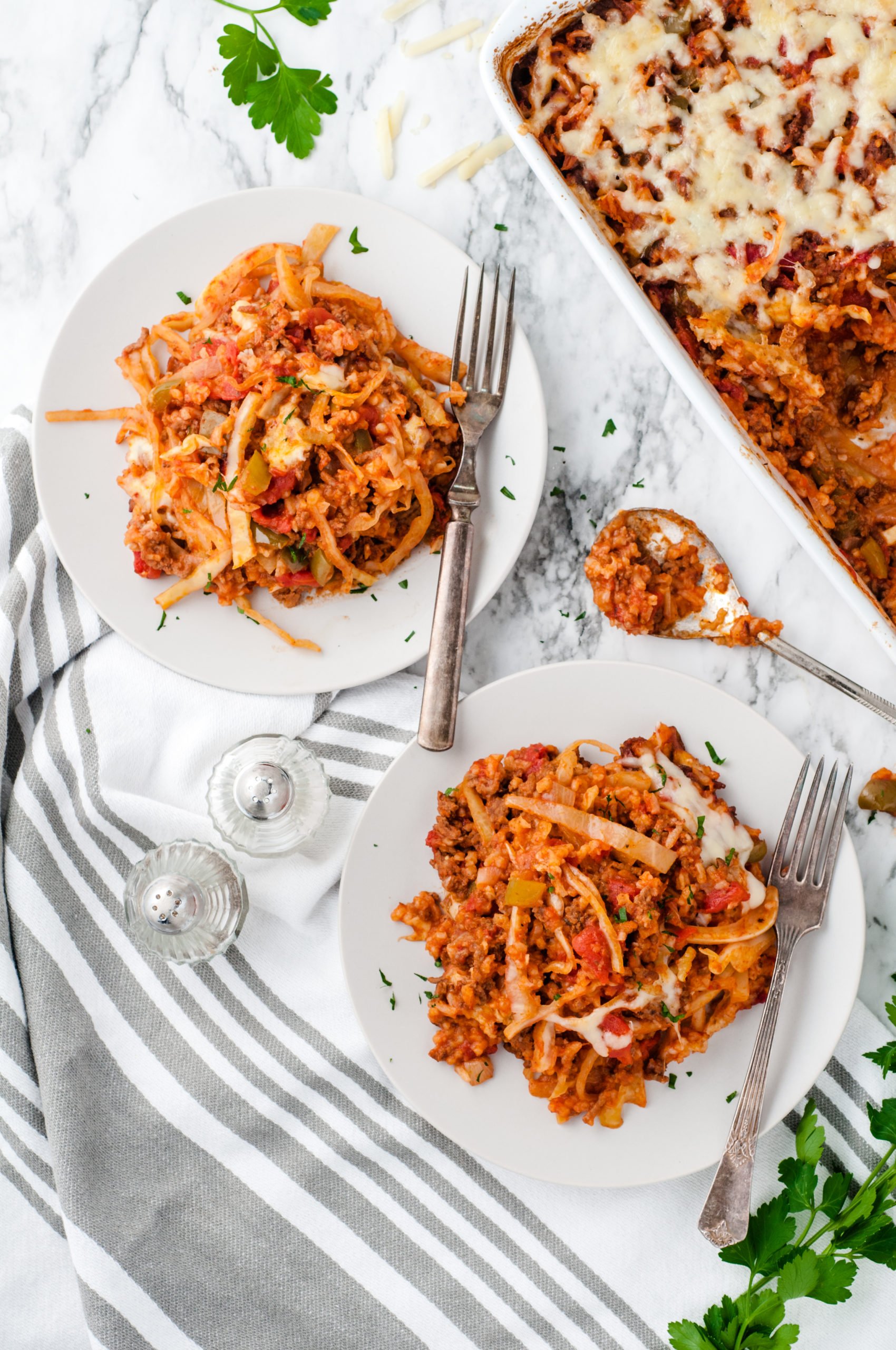 Cabbage Roll Casserole Recipe from Family Fresh Meals  #cabbage #cabbageroll #beef #groundbeef #casserole #lowcarb via @familyfresh