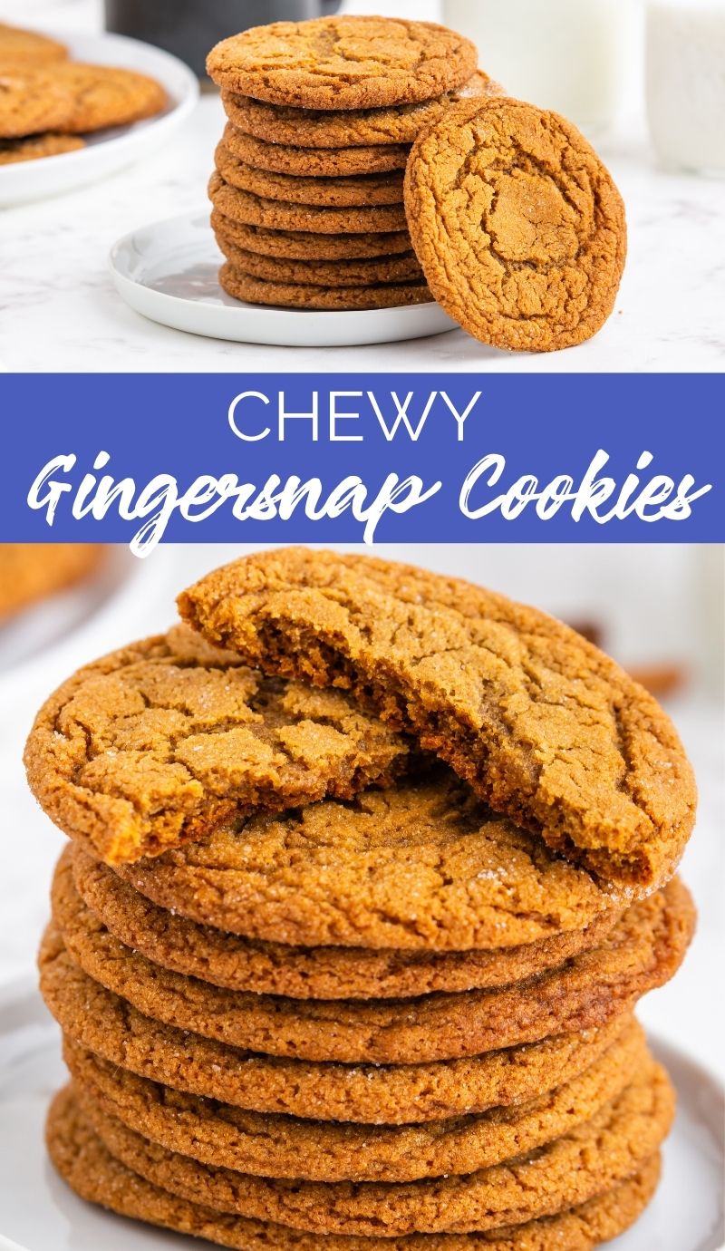 These Chewy Gingersnap Cookies are perfect if you’re in the mood for a soft and chewy cookie that has crispy edges and a nice warmth from ginger and cinnamon! via @familyfresh